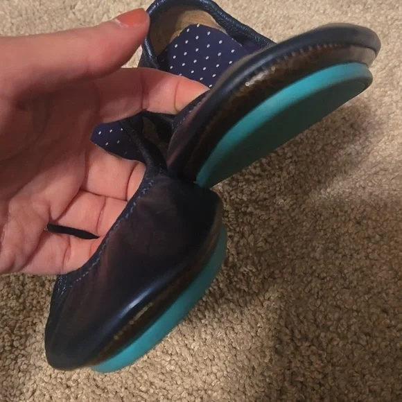 Tieks Midnight Blue Ballet Flats - Picture 4 of 7